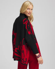 Chico's Clothing Floral Poncho