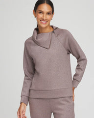 Chico's Clothing Zenergy® Sparkle Popover Top