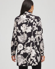 Chico's Clothing No Iron™ Bryne Bloom Stretch Tunic