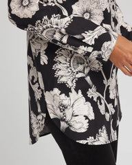 Chico's Clothing No Iron™ Bryne Bloom Stretch Tunic