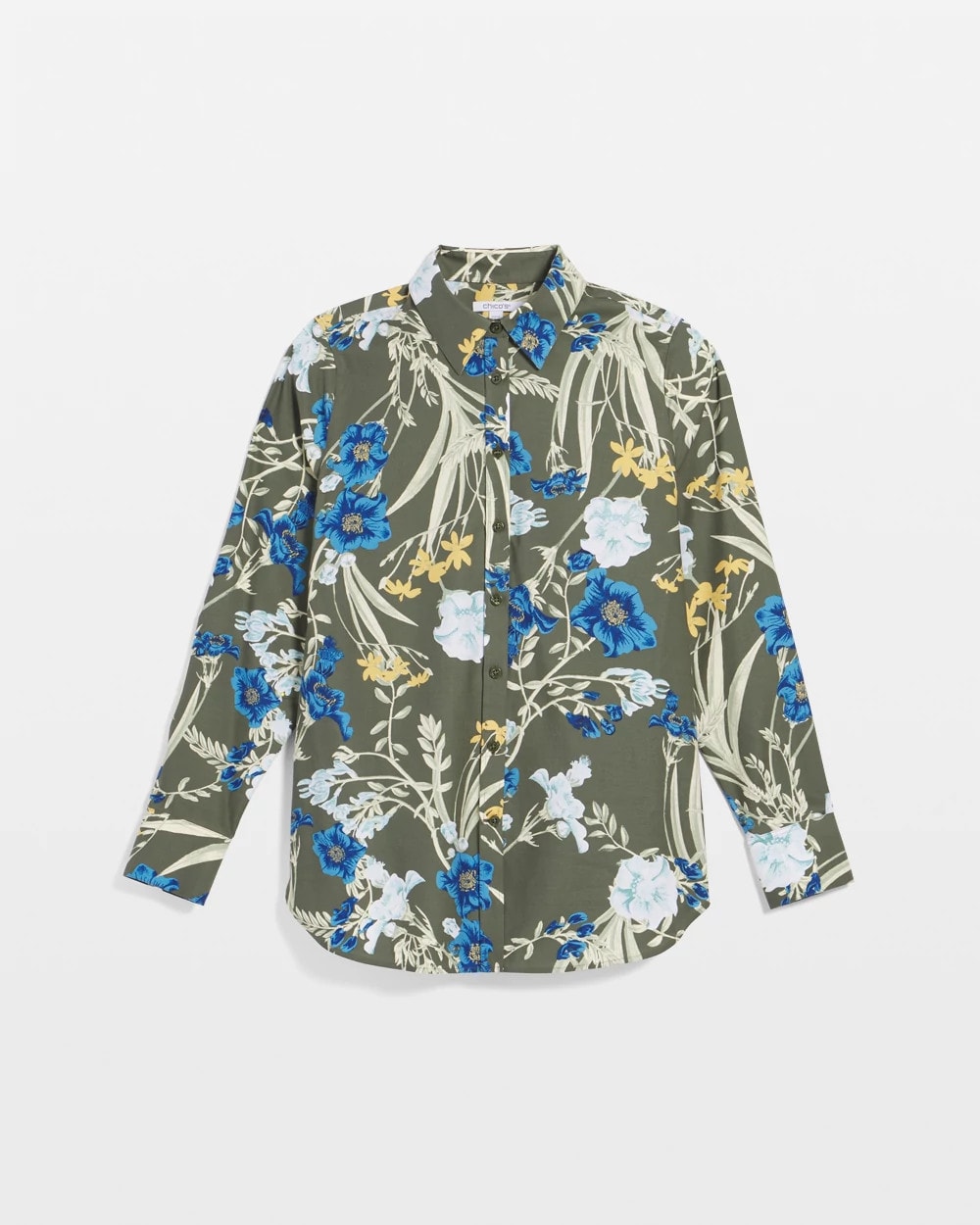 Chico's Clothing No Iron™ Printed Sateen Shirt