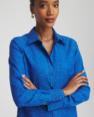 Chico's Clothing No Iron™ Jacquard Animal Motif Shirt