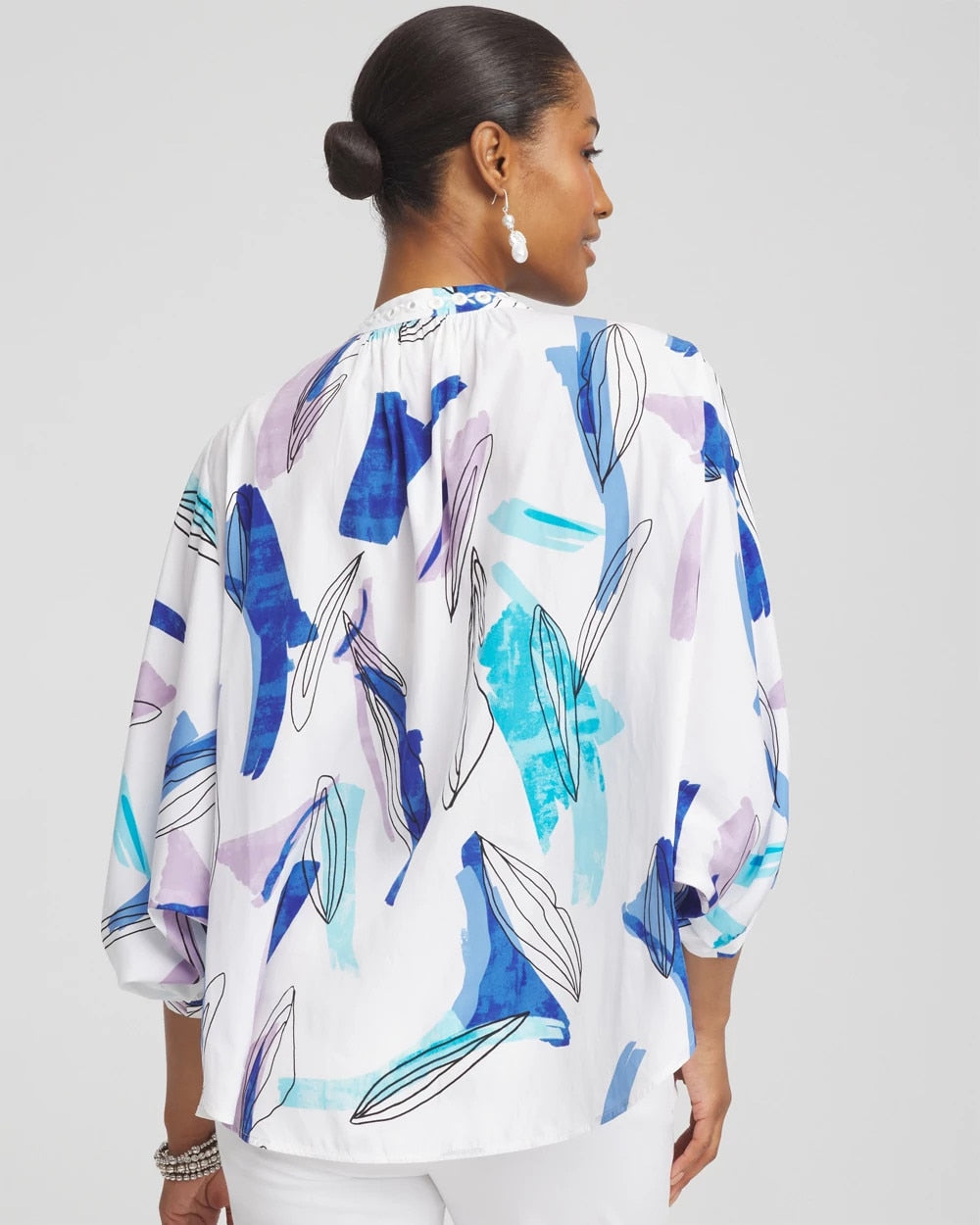 Chico's Clothing Batwing Sleeve Top