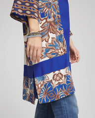 Chico's Clothing Crepe Long Printed Kimono