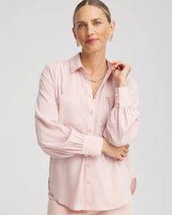 Chico's Clothing Classic-Fit Collared Shirt
