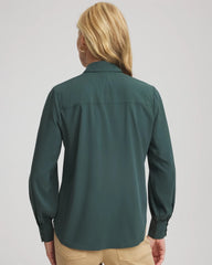 Chico's Clothing Classic-Fit Collared Shirt