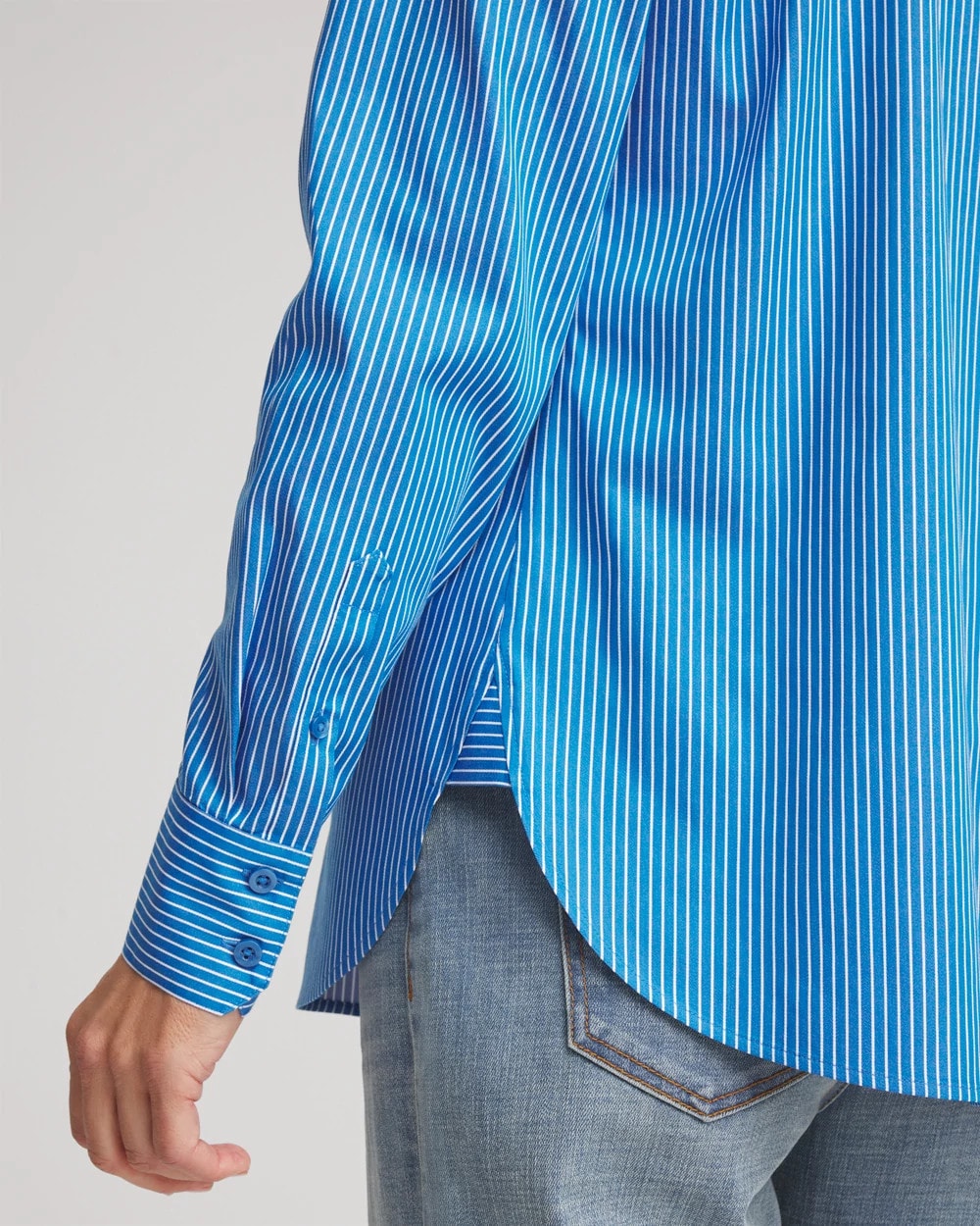 Chico's Clothing No Iron™ Classic Striped Shirt