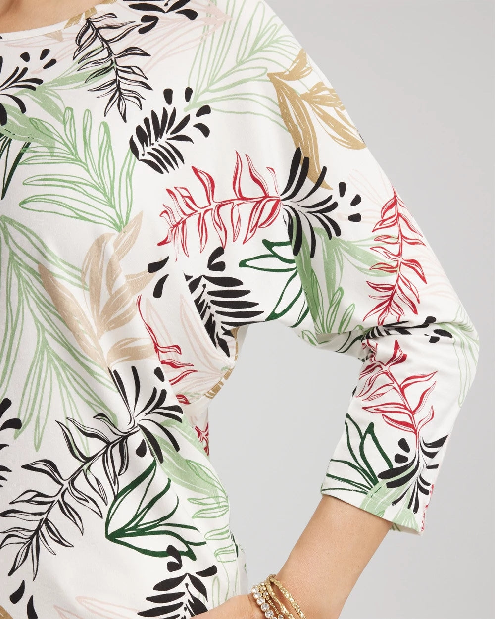 Chico's Clothing Touch of Cool™ Tapered Top