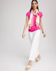 Chico's Clothing Cap Sleeve Dolman Tee