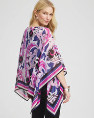 Chico's Clothing Travelers™ Paisley Chiffon Layered Top
