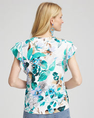 Chico's Clothing Touch of Cool™ Flutter Sleeve Tee