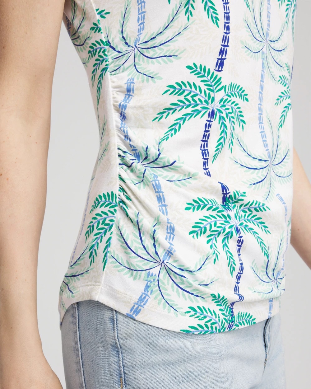Chico's Clothing Cap Sleeve Dolman Tee