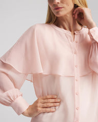 Chico's Clothing Georgette Cape Blouse