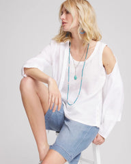 Chico's Clothing Sleeveless Linen Tank Top