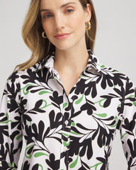 Chico's Clothing No Iron™ Abstract Floral Shirt