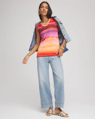 Chico's Clothing Rio Sunset Sleeveless Tank