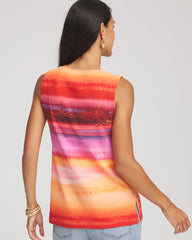 Chico's Clothing Rio Sunset Sleeveless Tank