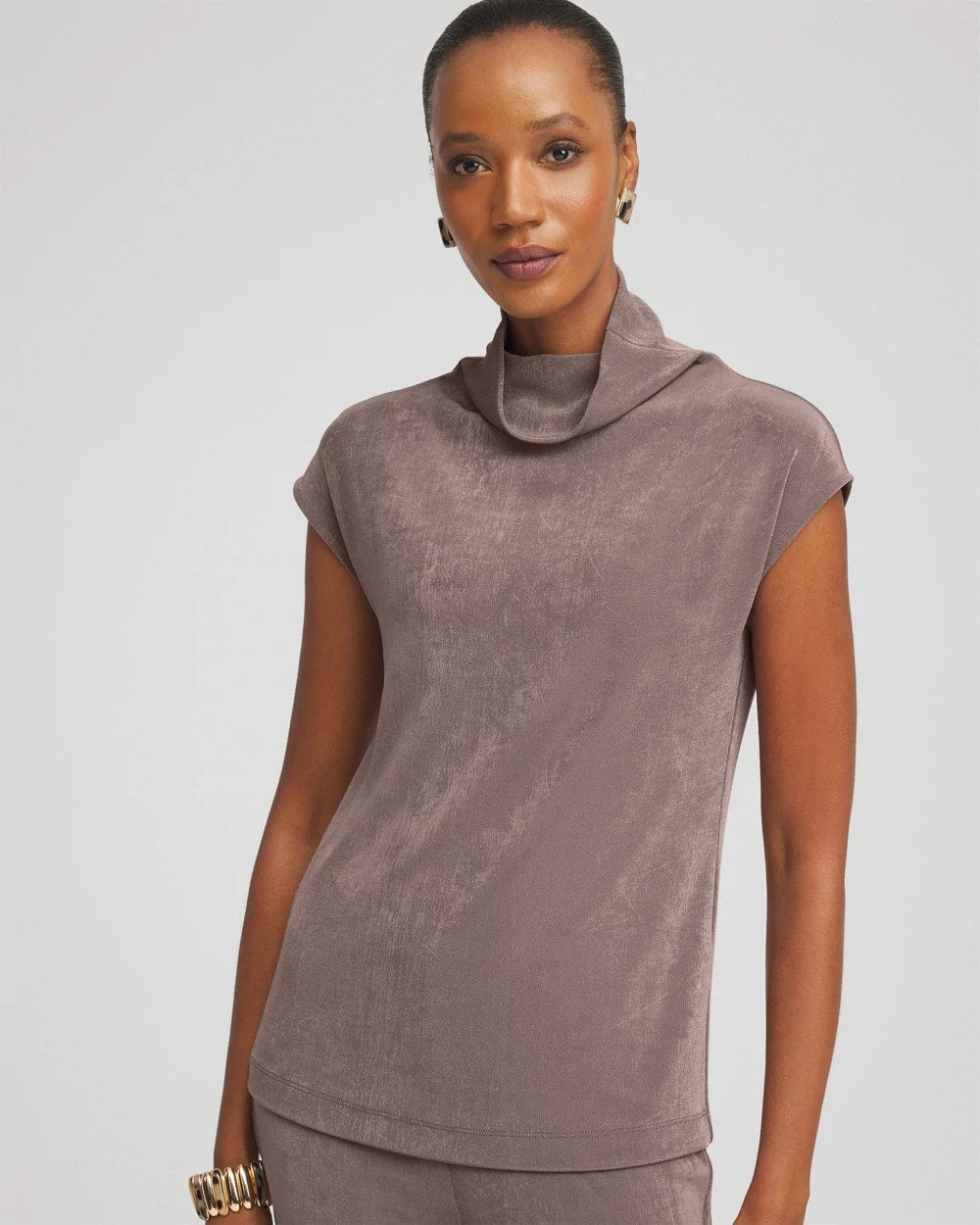 Chico's Clothing Travelers™ Mockneck Top