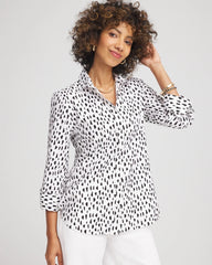 Chico's Clothing No Iron™ Polka Dot  Shirt