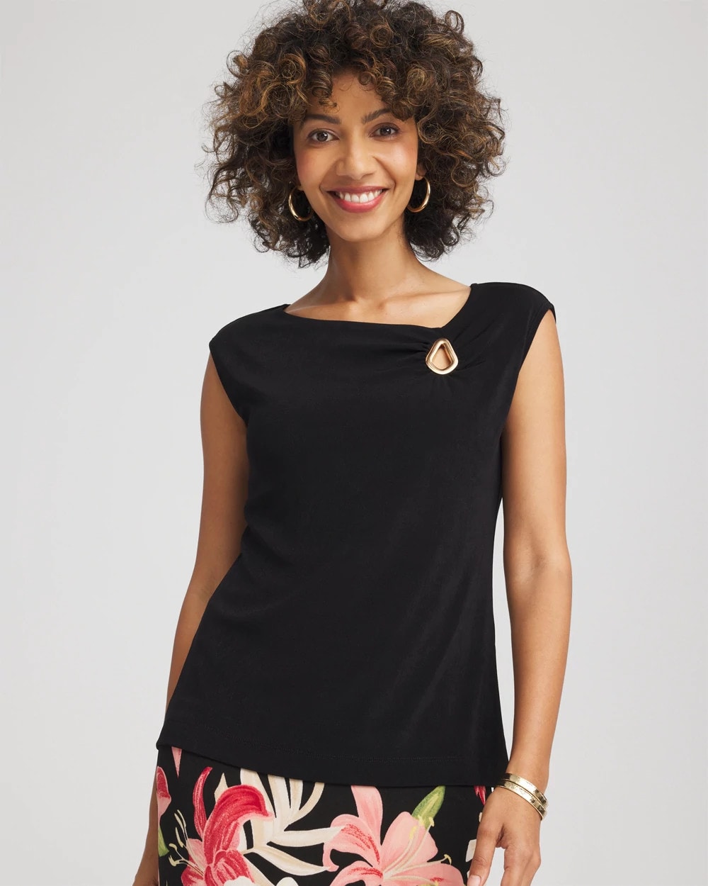 Chico's Clothing Travelers™ Asymmetrical Top