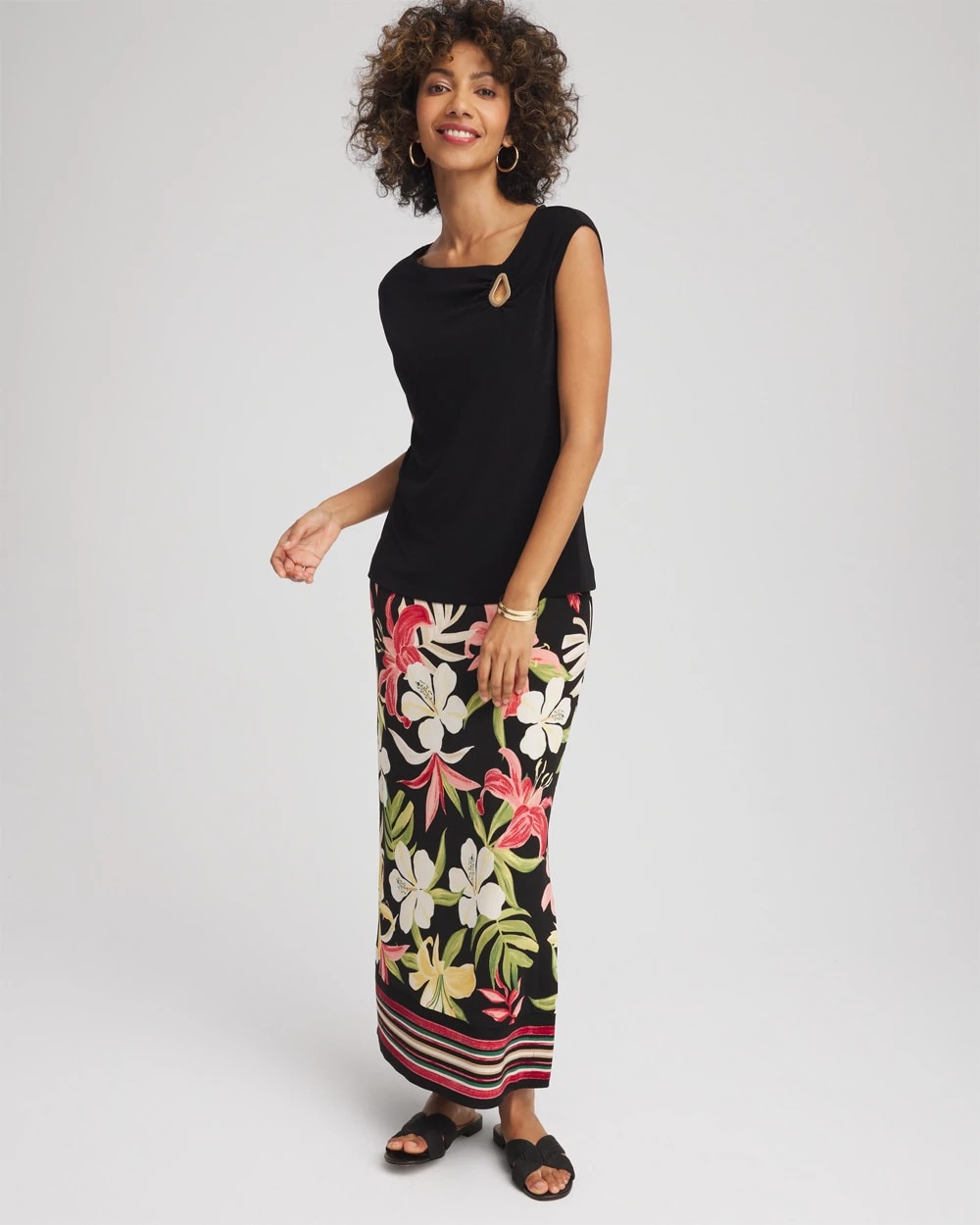 Chico's Clothing Travelers™ Asymmetrical Top