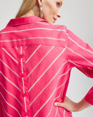 Chico's Clothing No Iron™ Stretch Stripe Tunic