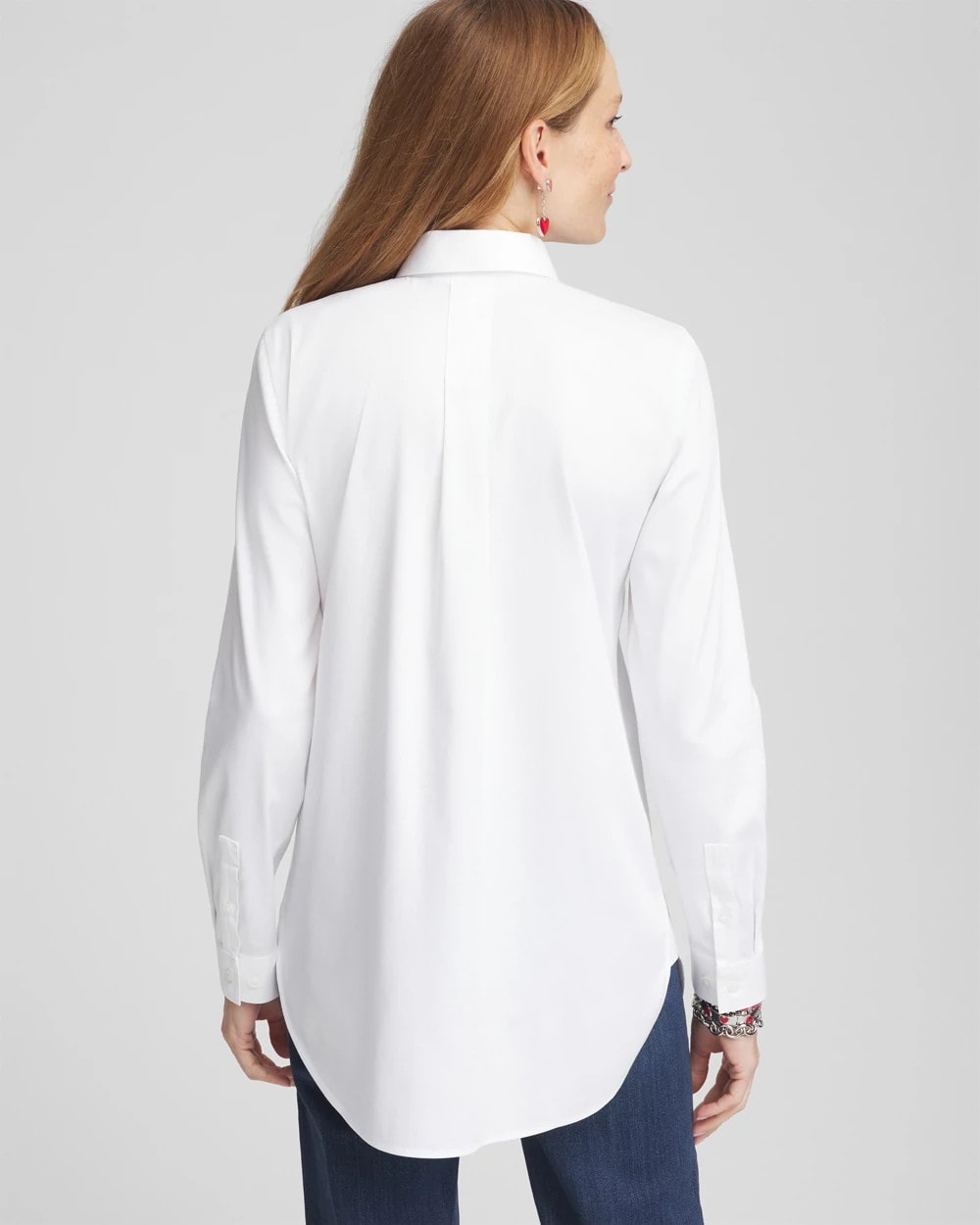 Chico's Clothing No Iron™ Valentine's Day Embroidered Tunic