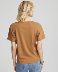 Chico's Clothing Studded Tapered Dolman Top