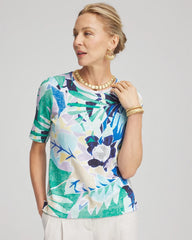 Chico's Clothing Pima Short Sleeve Everyday Tee