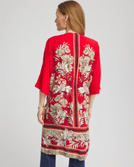Chico's Clothing Art Nouveau Long Kimono