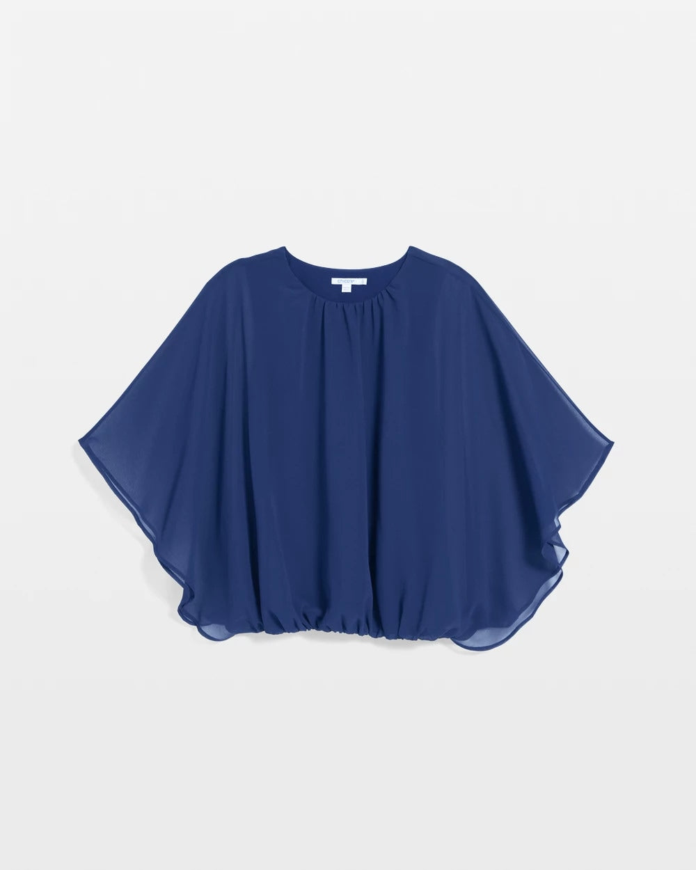 Chico's Clothing Travelers™ Collection Bubble Hem Chiffon Blouse
