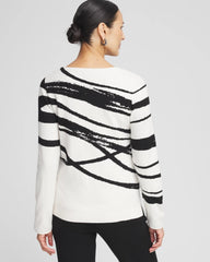 Chico's Clothing Zenergy® Luxe Jaquard Pullover