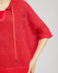 Chico's Clothing Sequin Open Knit Poncho