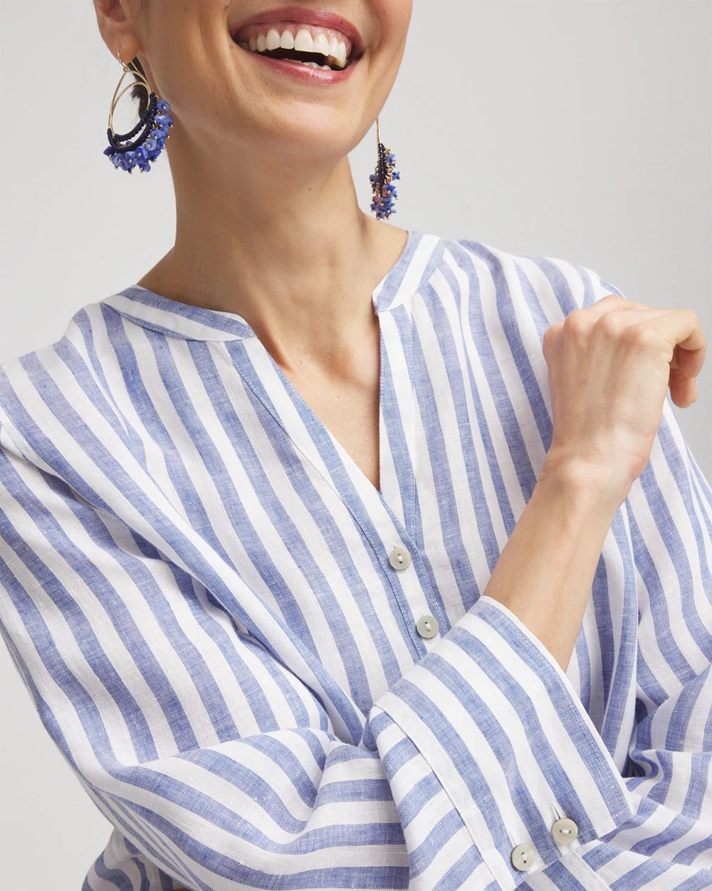 Chico's Clothing No Iron™ Linen Tunic