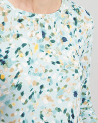 Chico's Clothing Printed Touch of Cool™ Layering Tee