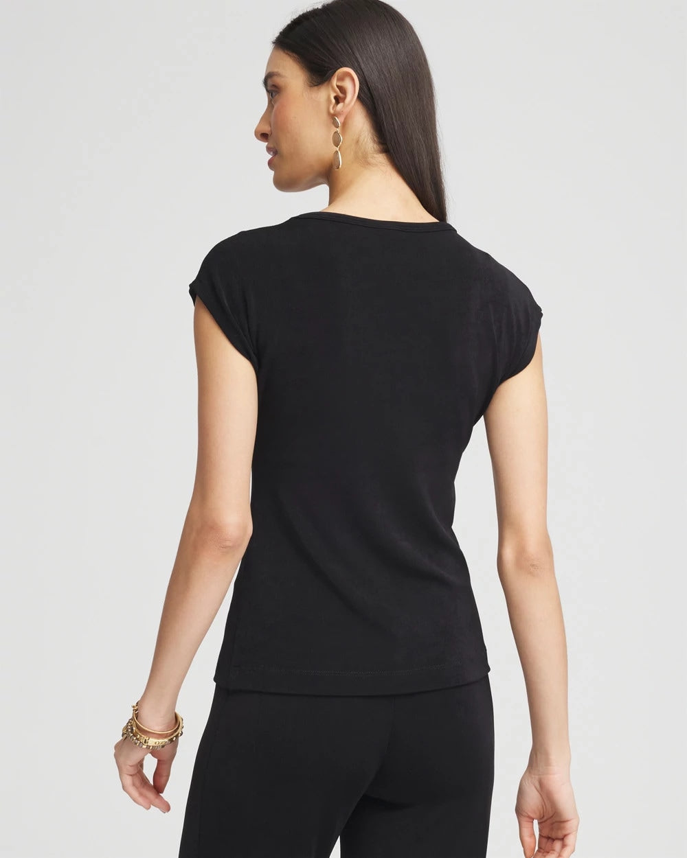 Chico's Clothing Travelers™ Cap-Sleeve Top