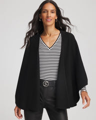 Chico's Clothing Crepe Open-Front Ruana