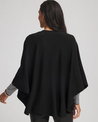 Chico's Clothing Crepe Open-Front Ruana