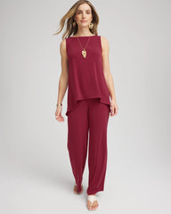 Chico's Clothing Travelers™ Knit High-Low Hem Top
