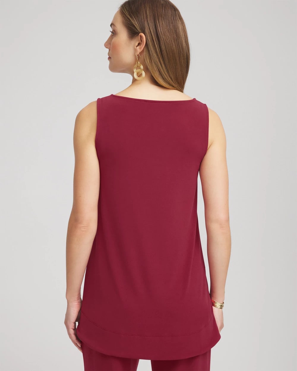 Chico's Clothing Travelers™ Knit High-Low Hem Top