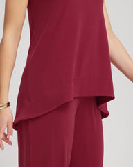 Chico's Clothing Travelers™ Knit High-Low Hem Top
