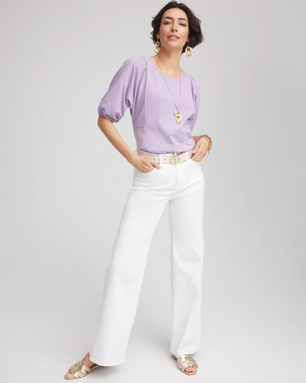 Chico's Clothing Dolman Sleeve Top