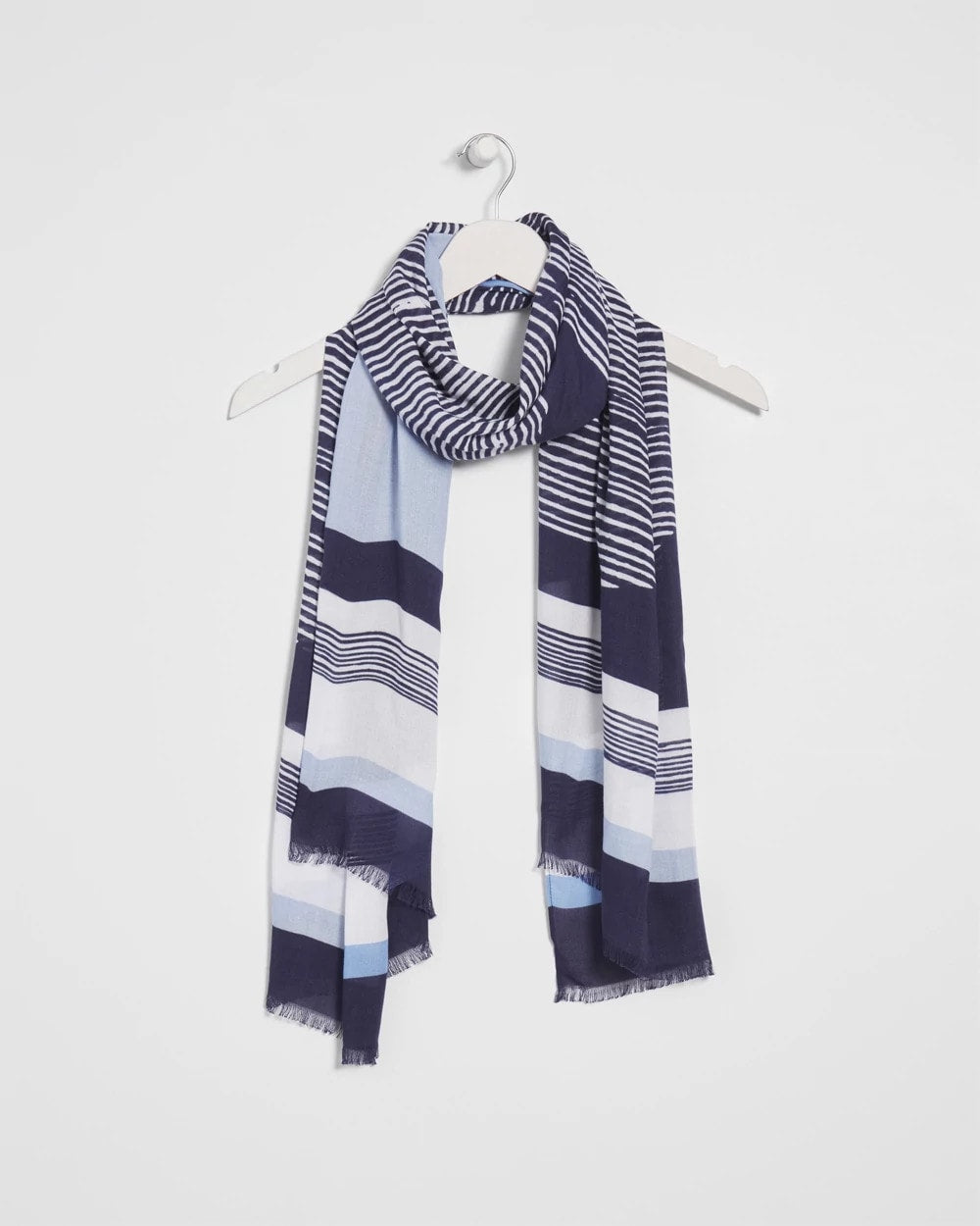 Chico's Accessories Printed Woven Oblong Scarf