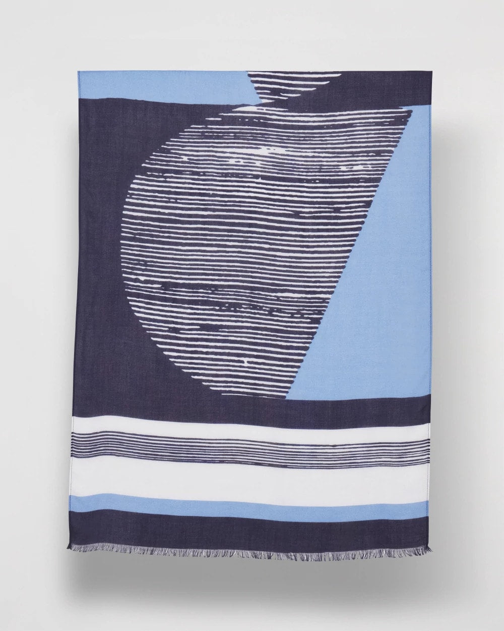 Chico's Accessories Printed Woven Oblong Scarf