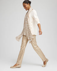 Chico's Clothing Button Tunic Sweater