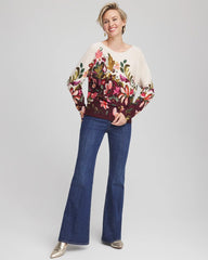 Chico's Clothing Ella Dolman Pullover Sweater