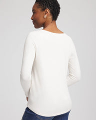 Chico's Clothing Ella Bateau Pullover Sweater