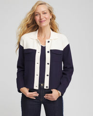 Chico's Clothing Colorblock Cardigan Jacket