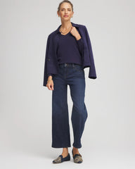 Chico's Clothing Ella V-Neck Pullover Sweater