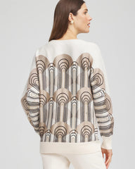 Chico's Clothing Art Deco Dolman Pullover Sweater
